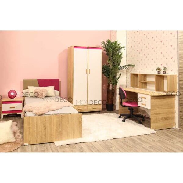 chambre fille rose
