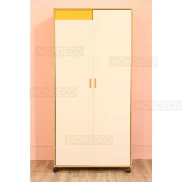armoire jaune pour enfant