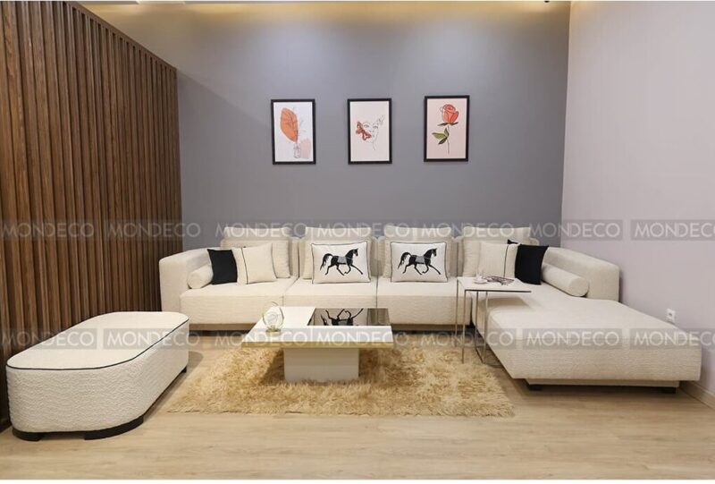 Salon modulaire Lara: Moderne et Élégant : L’Alliance du Chic et du Confort
