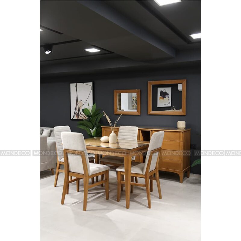 Table à manger 4 chaises Luxury – Image 4